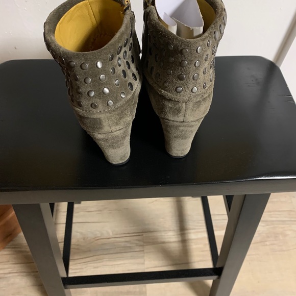 Bussola suede studded booties - Picture 2 of 6